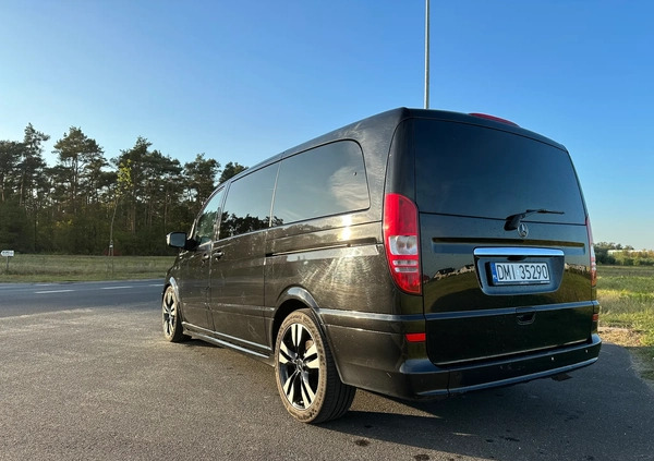 Mercedes-Benz Viano cena 89900 przebieg: 373000, rok produkcji 2013 z Milicz małe 301